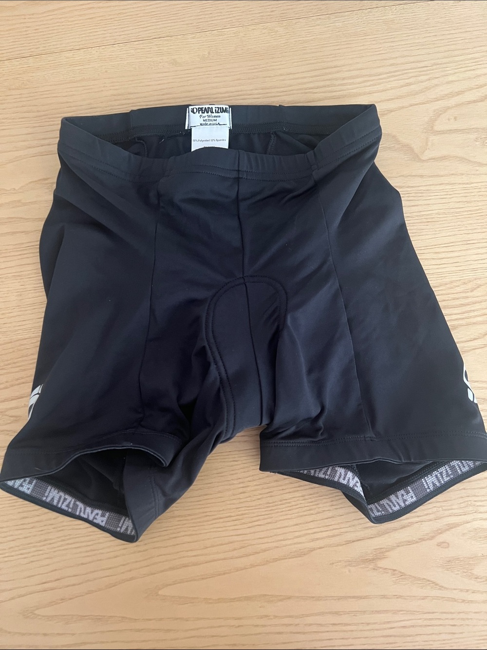Pearl Izumi Black Women's Athletic Cycling Shorts